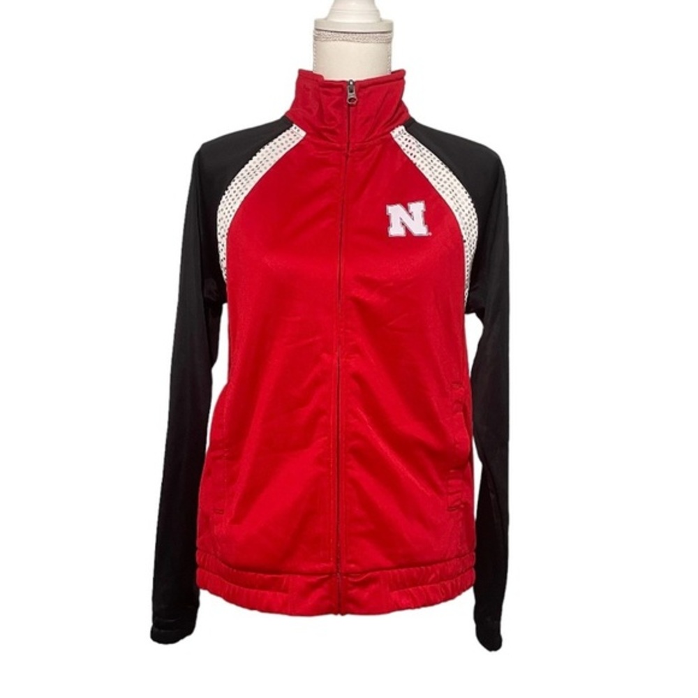 NWT Women’s Nebraska Cornhuskers Cheer Jacket Coat Huskers University of New